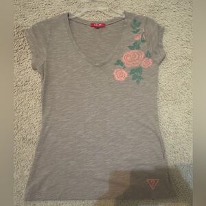 Guess Light Brown Casual Top
